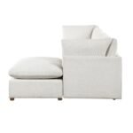 8338BE*42CRACOT 4-Piece Modular Sectional with Ottoman - Image 4