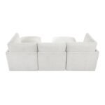 8338BE*52CRAC2OT 5-Piece Modular Sectional with Two Ottomans - Image 4