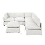 8338BE*62CR3ACOT 6-Piece Modular Sectional with Ottoman - Image 2