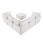 8338BE*63CR2ACOT 6-Piece Modular Sectional with Ottoman - Image 3