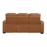 8344BRW-3PWHM Power Double Reclining Sofa with Center Drop-Down Cup Holders, Power Headrests,? Storage Arms(Top and Side) ,Cup holders, Reading Lights, Wireless Charger, Air Massage, Heat,? LED Lighting and Charging Ports - Image 3