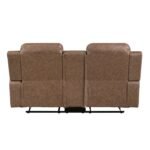 8347BRW-2 Double Reclining Love Seat with Center Console - Image 3
