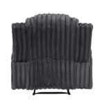 8348DGY-1 Reclining Chair with Cup Holders - Image 5