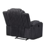 8348DGY-1 Reclining Chair with Cup Holders - Image 4