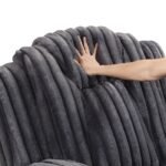 8348DGY-3 Double Reclining Sofa with Cup Holders - Image 5