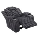 8348DGY-1 Reclining Chair with Cup Holders - Image 7