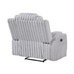 8348GRY-1 Reclining Chair with Cup Holders - Image 4