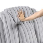 8348GRY-3 Double Reclining Sofa with Cup Holders - Image 5