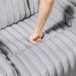 8348GRY-3 Double Reclining Sofa with Cup Holders - Image 6