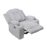 8348GRY-1 Reclining Chair with Cup Holders - Image 7