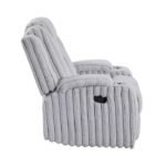 8348GRY-1 Reclining Chair with Cup Holders - Image 3