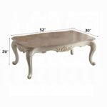 Chantelle Coffee Table W/Marble Top - Image 2
