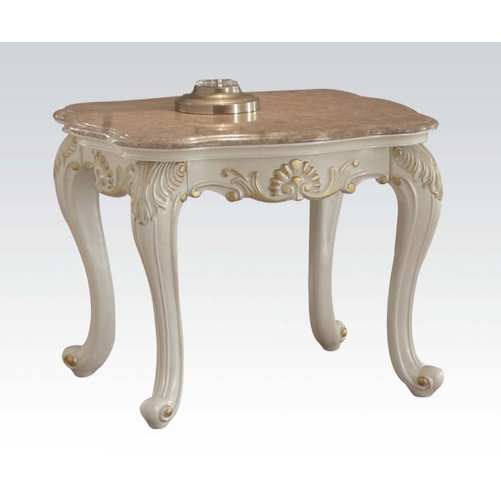 83542-1.jpg Chantelle End Table W/Marble Top - Image 1