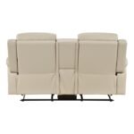 8379BEG-2 Double Reclining Love Seat with Center Console and Receptacles - Image 3