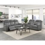 8379DGY-3 Double Reclining Sofa - Image 7
