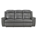 8379DGY-3 Double Reclining Sofa