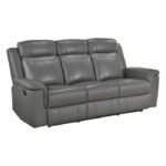 8379DGY-3 Double Reclining Sofa - Image 2