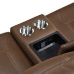 8379TBR-2 Double Reclining Love Seat with Center Console and Receptacles - Image 6