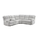 8406GY*SC 3-Piece Reclining Sectional with Left Console