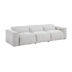 8414GRY-3PWH* Power Double Reclining Sofa with Power Headrests - Image 2