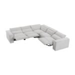 8414GRY*5LRRRPWH 5-Piece Modular Power Reclining Sectional with Power Headrests - Image 5