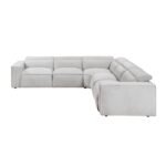 8414GRY*5LRRRPWH 5-Piece Modular Power Reclining Sectional with Power Headrests - Image 3