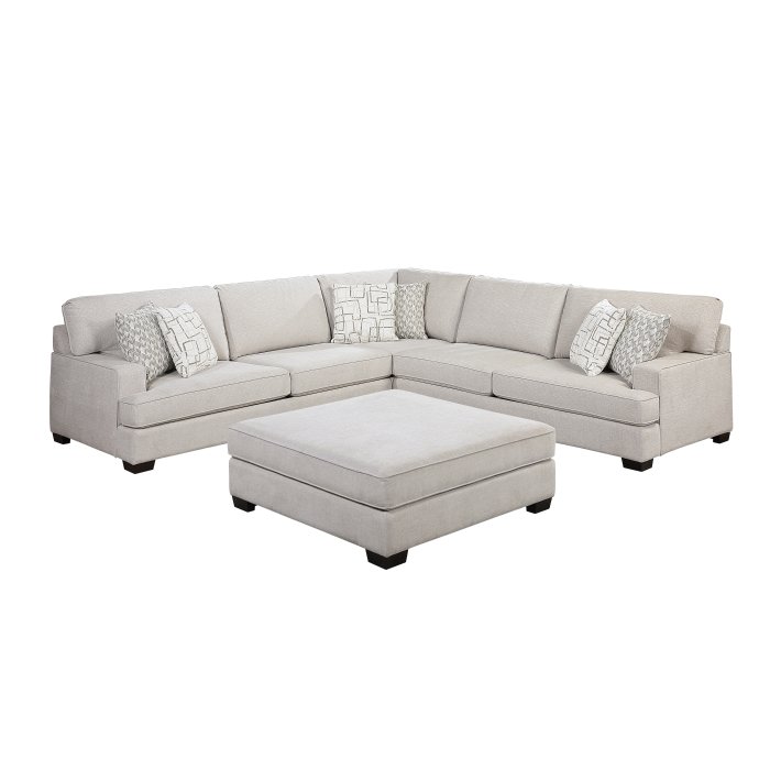 8435BE_42L2R_noBG_front__l.jpg 8435BE*42L2R 4-Piece Sectional with Ottoman - Image 1