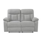 8440GRY-2 Double Reclining Love Seat