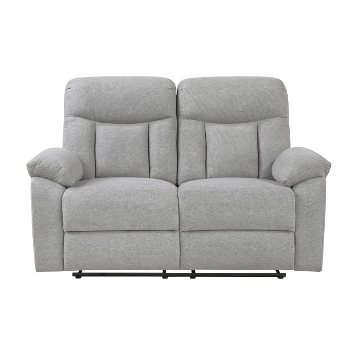 8440GRY-2_noBG___l.jpg 8440GRY-2 Double Reclining Love Seat - Image 1