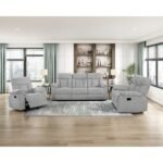 8440GRY-3 Double Reclining Sofa - Image 7