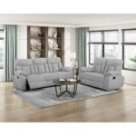 8440GRY-3 Double Reclining Sofa - Image 6