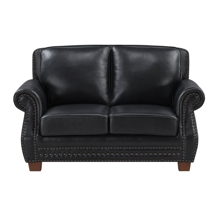 8448BLK-2_noBG_front__l.jpg 8448BLK-2 Love Seat - Image 1