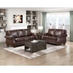 8448BRW-2 Love Seat - Image 7