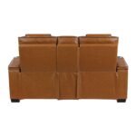 8449BR-2PWHM Power Double Reclining Love Seat with Center Console, Power Headrests, Storage Arms with Cup Holders, Wireless charger,  Air Massage and Heat, LED Lighting and Charging Ports - Image 4
