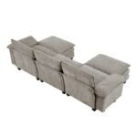 8450PWT*53AC2OT 5-Piece Modular Sectional with Ottoman - Image 4