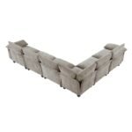 8450PWT*65ACCR 6-Piece Modular Sectional - Image 4
