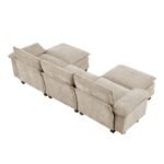 8450TPE*53AC2OT 5-Piece Modular Sectional with Ottoman - Image 4