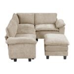 8450TPE*53ACCR 5-Piece Modular Sectional with Ottoman - Image 3