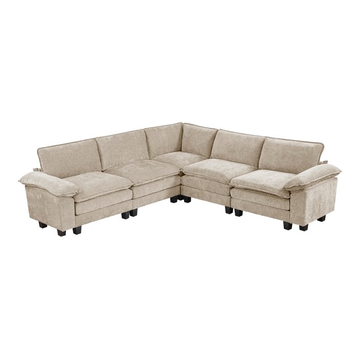 8450TPE_54ACCR_noBG_front__l.jpg 8450TPE*54ACCR 5-Piece Modular Sectional - Image 1