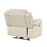 8457BEG-1PW Power Reclining Chair with LED and Charging Ports - Image 4