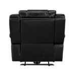 8457BLK-1PW Power Reclining Chair with LED and Charging Ports - Image 6