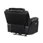 8457BLK-1PW Power Reclining Chair with LED and Charging Ports - Image 4