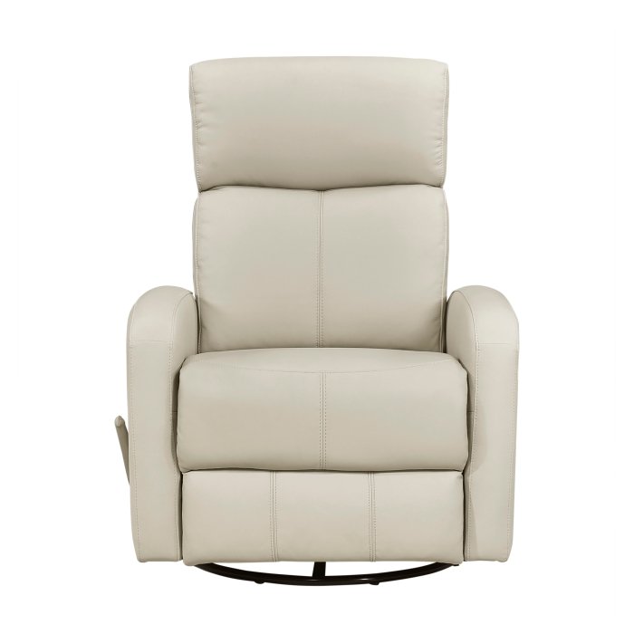 8458BEG-1SW_noBG_front__l.jpg 8458BEG-1SW Swivel Glider Reclining Chair - Image 1