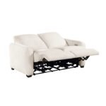 8479BEG-2PW Power Double Reclining Love Seat with USB Charging Ports - Image 4
