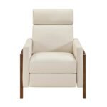 8489BEG-1PB Push Back Reclining Chair