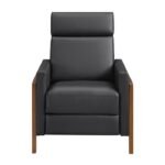 8489BLK-1PB Push Back Reclining Chair