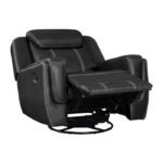 8516BK-1 Swivel Glider Reclining Chair - Image 5
