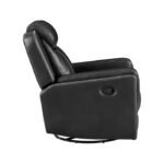 8516BK-1 Swivel Glider Reclining Chair - Image 3