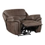 8517BRW-1PW Power Reclining Chair - Image 5