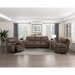 8517BRW-3 Double Reclining Sofa - Image 6